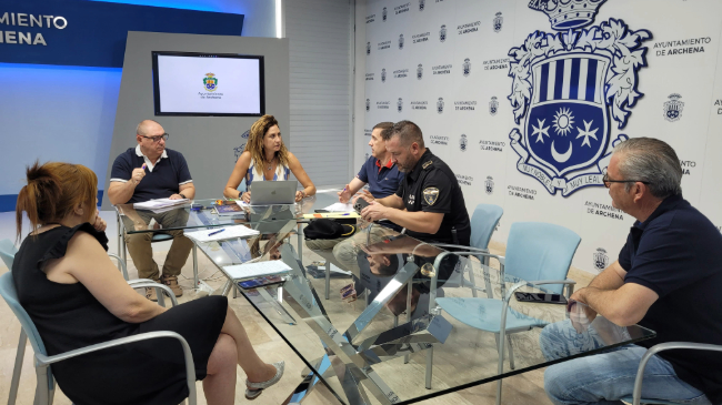 La alcaldesa de Archena hoy en la Junta de Seguridad