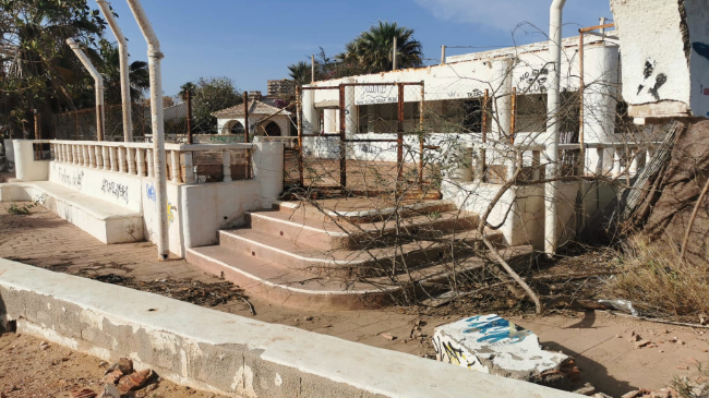 Inmueble de Cala Reona en mal estado
