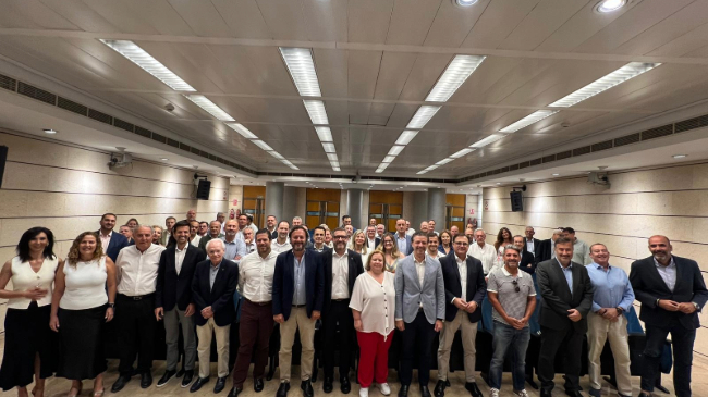 Primera reunion de CROEM con L&oacute;pez Abad a la cabeza
