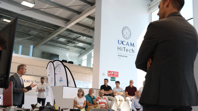 Presentación del master en el UCAM HiTech Presentación del master en el UCAM HiTech