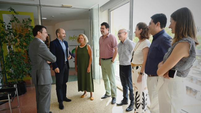 El director del Instituto de Fomento (Info), Joaquín Gómez, presidió hoy la reunión anual de la Comisión de Seguimiento del convenio El director del Instituto de Fomento (Info), Joaquín Gómez, presidió hoy la reunión anual de la Comisión de Seguimiento del convenio