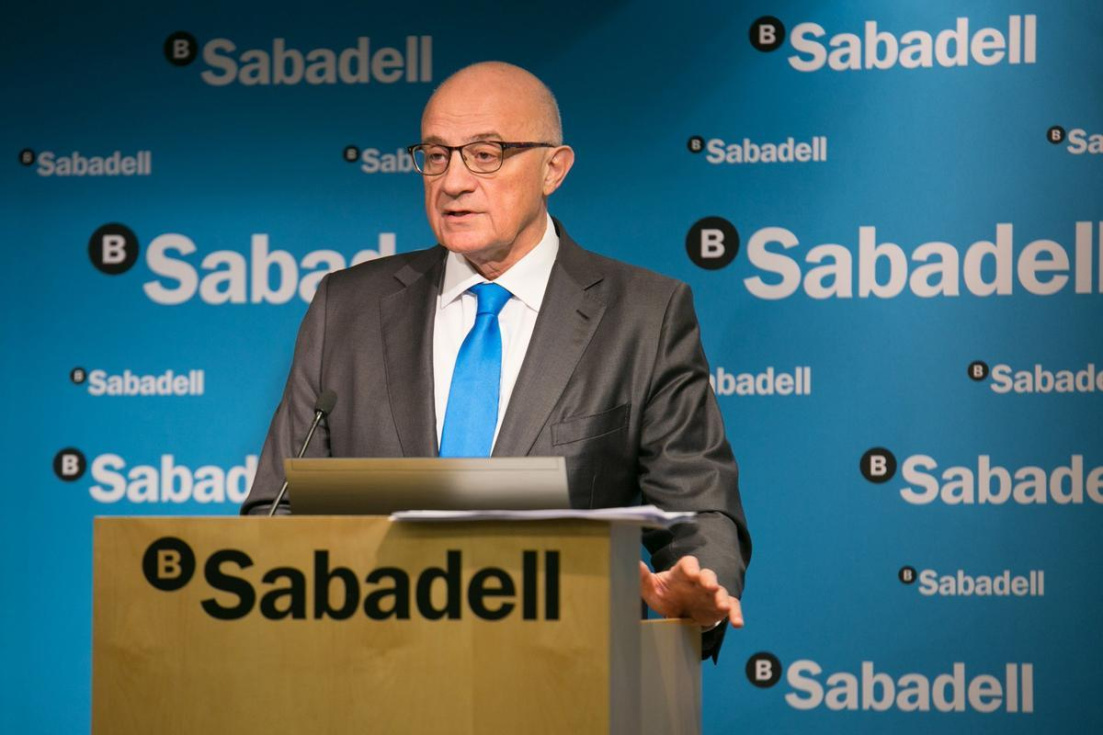 Josep Oliu, presidente del Banco Sabadell