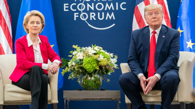 Archivo - Ursula von der Leyen y Donald Trump - Europa Press/Contacto/Shealah Craighead - Archivo