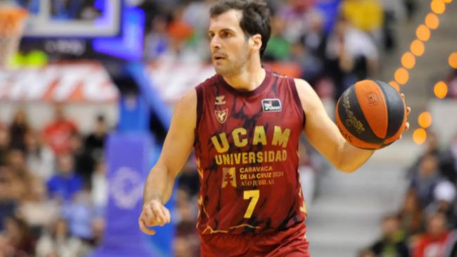Tomás Bellas, en un partido con el UCAM Murcia. | Foto de archivo: ACB PHOTO Tomás Bellas, en un partido con el UCAM Murcia. | Foto de archivo: ACB PHOTO