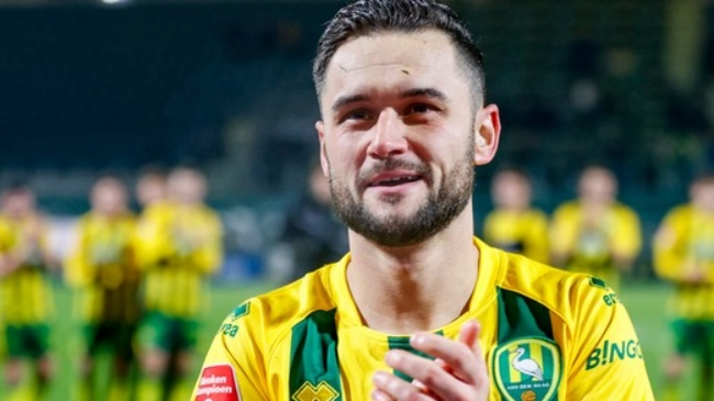 Alex schalk, nuevo delantero del Real Murcia.