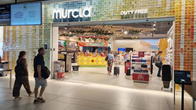 El Aeropuerto Internacional Regi&oacute;n de Murcia (AIRM) mejora y ampl&iacute;a su oferta comercial con la renovaci&oacute;n y reubicaci&oacute;n de su tienda libre de impuestos |  AENA