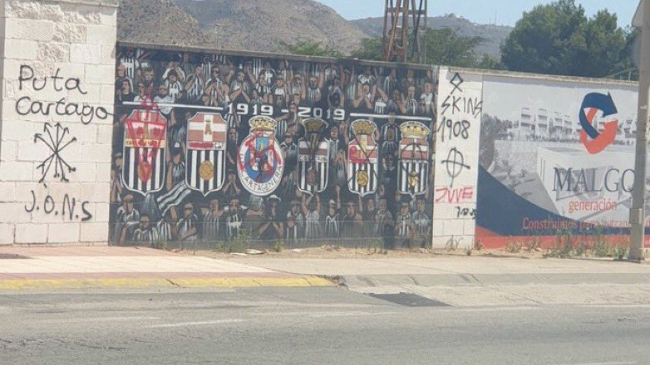 Vandalizan el G&oacute;mez Meseguer de Cartagena (Salva Casti&ntilde;eyra).