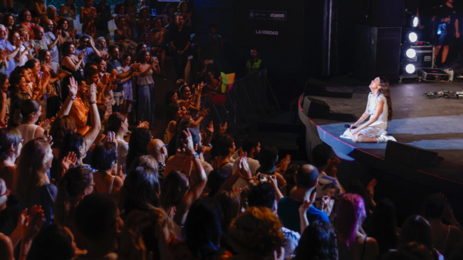 Valeria Castro en La Mar de Musicas 2025 | Foto: Cuenta X Valeria Castro en La Mar de Musicas 2025 | Foto: Cuenta X