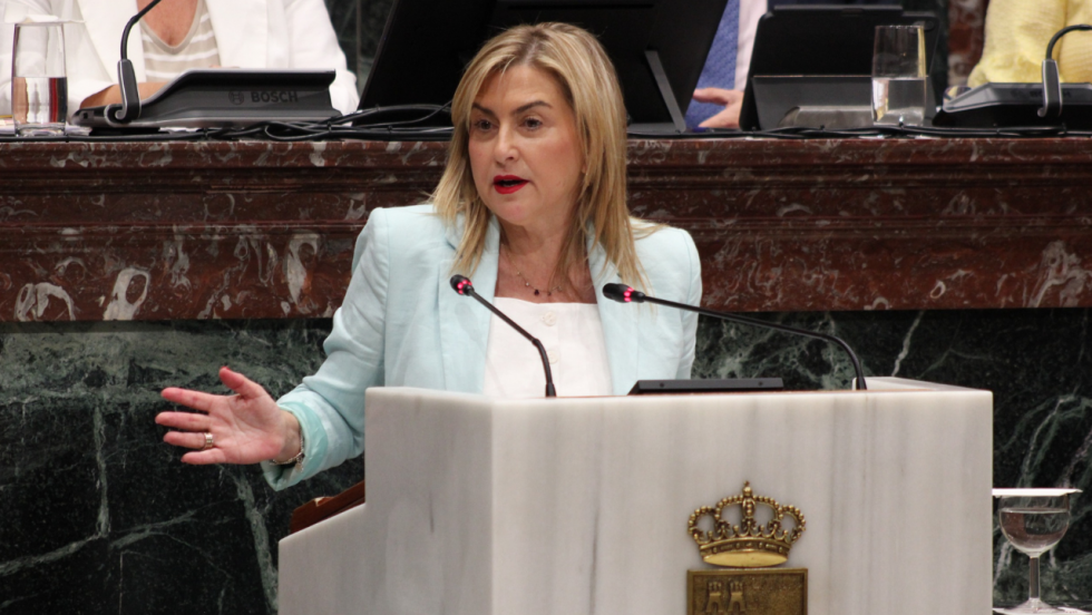 Carmina Fernández, portavoz del Grupo Parlamentario Socialista Carmina Fernández, portavoz del Grupo Parlamentario Socialista