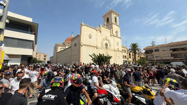 San Javier despide al piloto Borja G&oacute;mez.