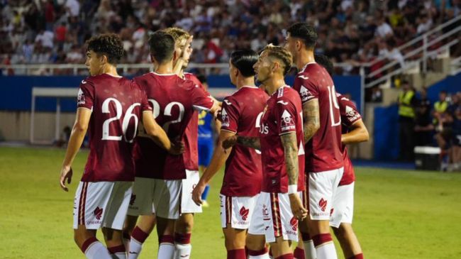Partido Real Murcia contra el Lorca Deportiva. | Foto: Real Murcia Partido Real Murcia contra el Lorca Deportiva. | Foto: Real Murcia
