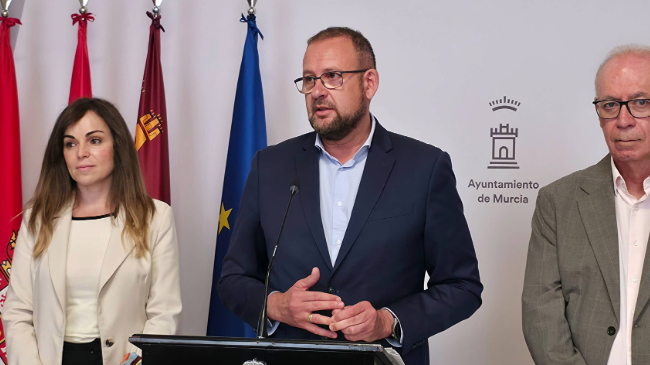 Rueda de prensa posterior a la Junta de Gobierno del Ayuntamiento de Murcia. Rueda de prensa posterior a la Junta de Gobierno del Ayuntamiento de Murcia.