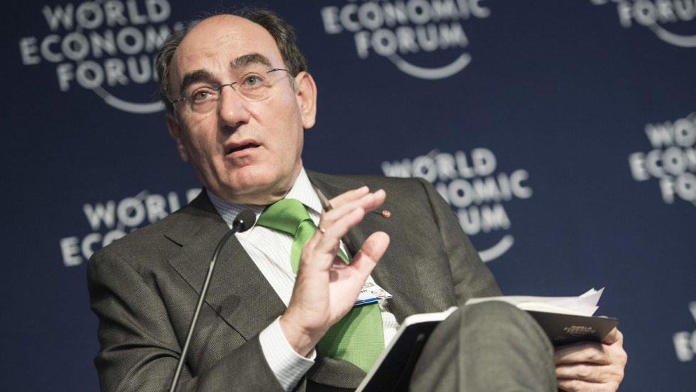 El presidente de Ibedrola, Ignacio Galán, en Davos - IBEDROLA El presidente de Ibedrola, Ignacio Galán, en Davos - IBEDROLA