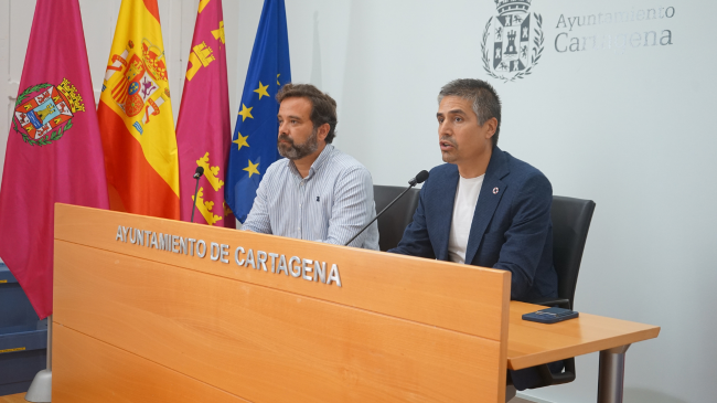Jesús Gimenez Gallo y el edil de MC, Juan José López Escolar. | Foto: MC Jesús Gimenez Gallo y el edil de MC, Juan José López Escolar. | Foto: MC