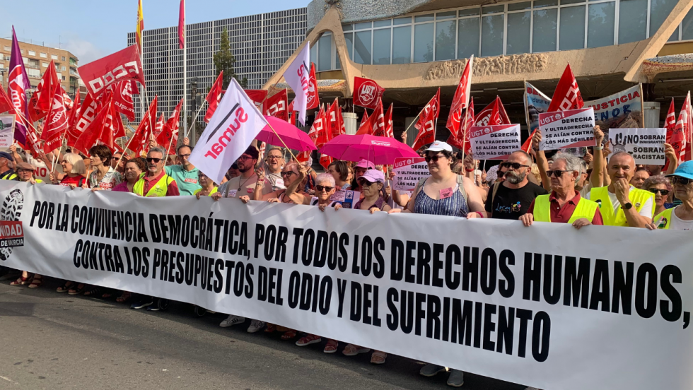 UGT, CCOO y m&aacute;s de 45 colectivos se movilizan en Cartagena contra unos presupuestos que consideran &ldquo;antisociales y regresivos&rdquo;