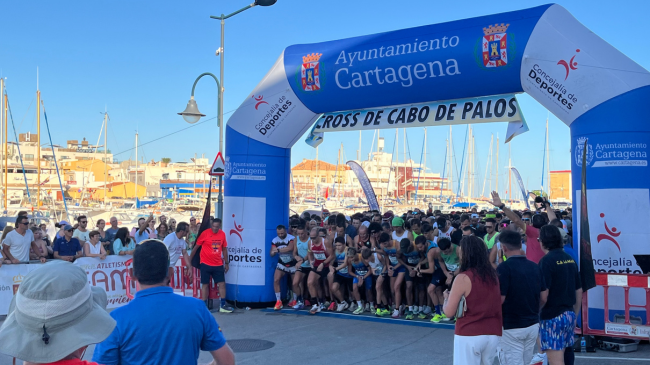 Inicio del Cross de la Carrera de Cabo de Palos | Fotos: ME Deportes