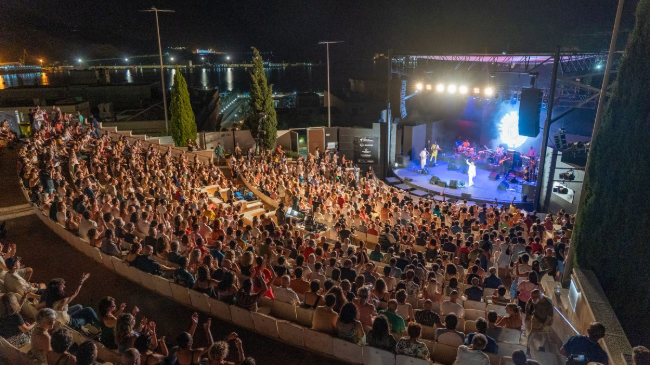 El Auditorio 'Paco Martín' durante un concierto de La Mar de Músicas (Imagen de archivo). El Auditorio 'Paco Martín' durante un concierto de La Mar de Músicas (Imagen de archivo).