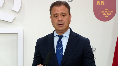El portavoz del Gobierno regional, Marcos Ortuño