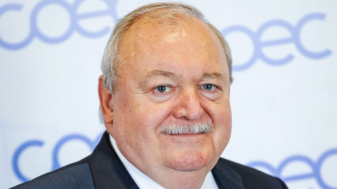 Julián Pedreño, presidente de la Agrupación de Torre Pacheco de la COEC