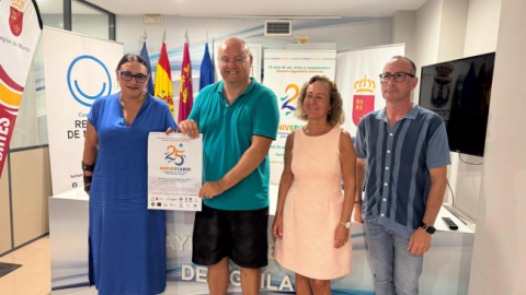 Presentación de la 25 edición del Campeonato de Vóley Playa para Personas Sordas | Foto: GOBIERNO DE MURCIA Presentación de la 25 edición del Campeonato de Vóley Playa para Personas Sordas | Foto: GOBIERNO DE MURCIA