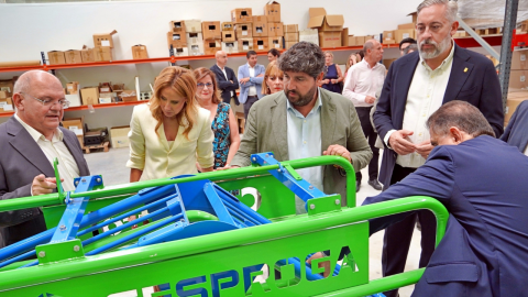 Inauguración de la empresa Gesproga