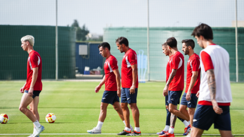 El Real Murcia contin&uacute;a la pretemporada en Pinatar Arena.