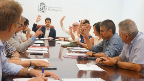 Reunión de la Comisión de Hacienda e Interior | Foto: AYUNTAMIENTO DE CARTAGENA
