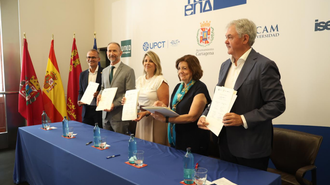 Cartagena sella una alianza histórica con sus cuatro universidades para blindarse como destino académico