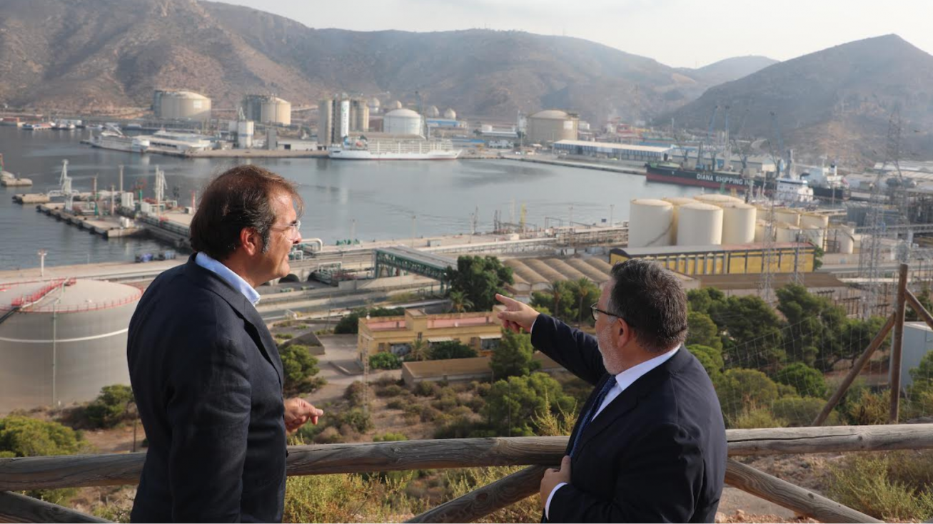 El Puerto de Cartagena y COEC refuerzan su alianza para impulsar las infraestructuras estratégicas de la Región