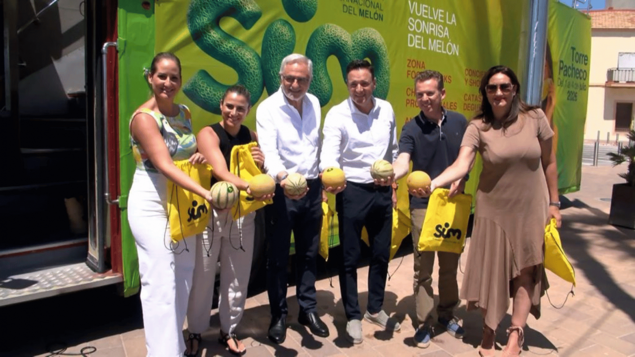 La Semana Internacional del Melón reconoce en Torre Pacheco el peso económico y social de uno de los cultivos clave del Campo de Cartagena
