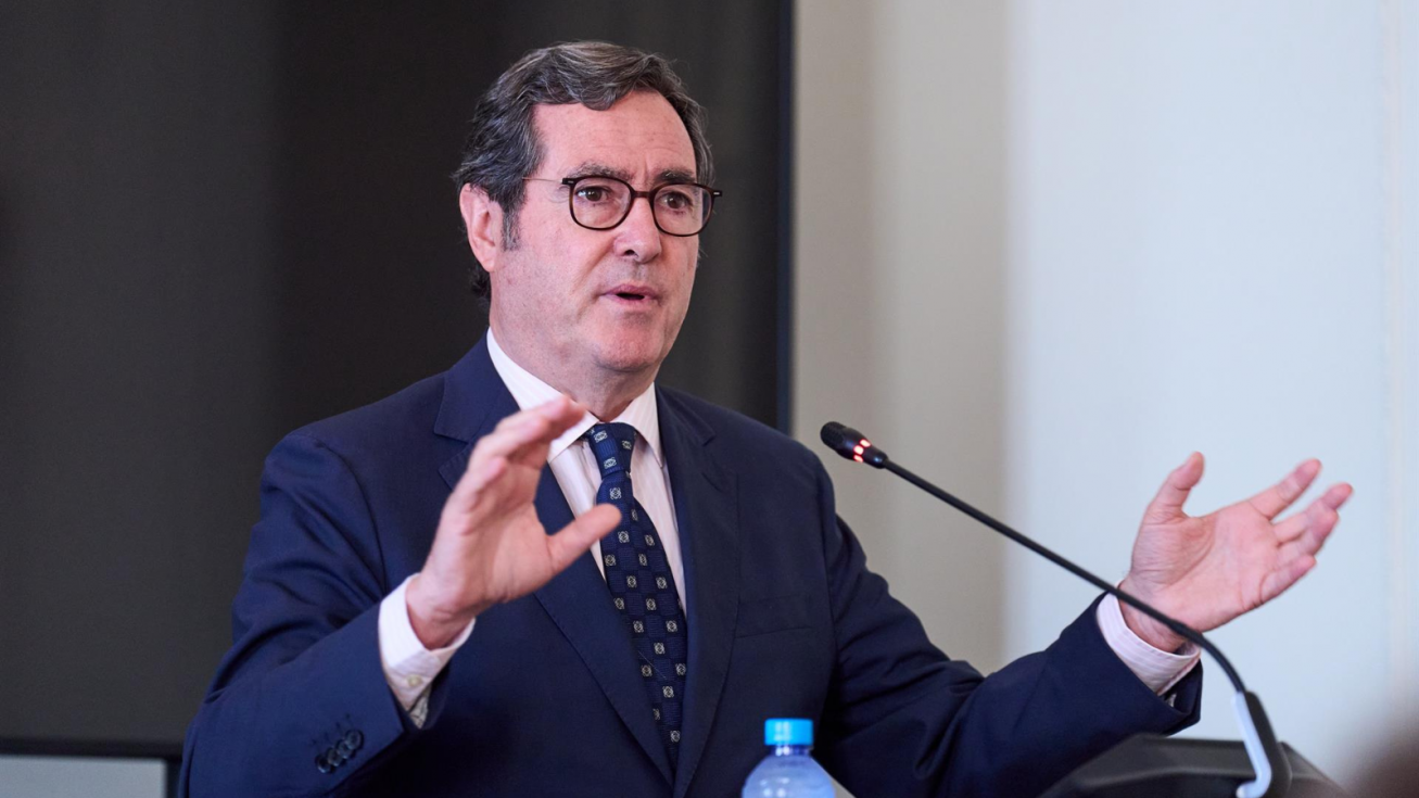 El presidente de la CEOE, Antonio Garamendi (Imagen de archivo).
