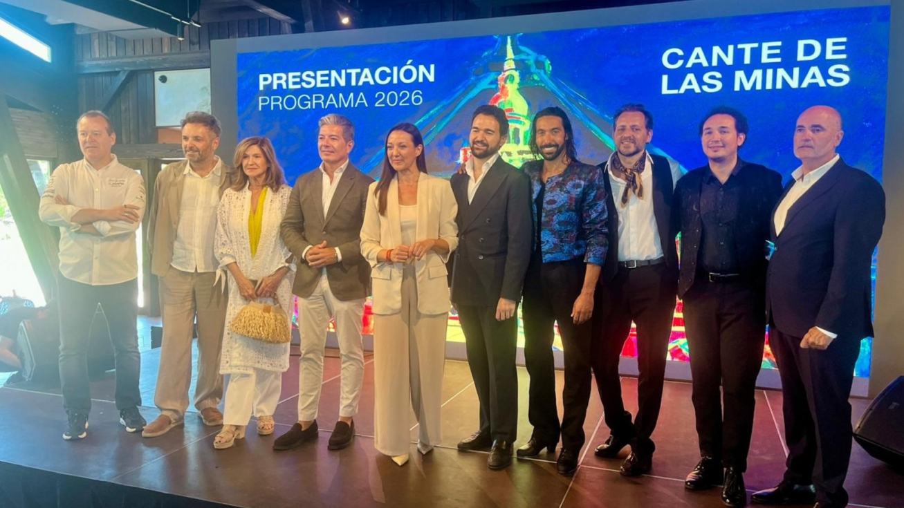 Presentaci&oacute;n de la agenda cultural del Festival Internacional del Cante de las Minas.