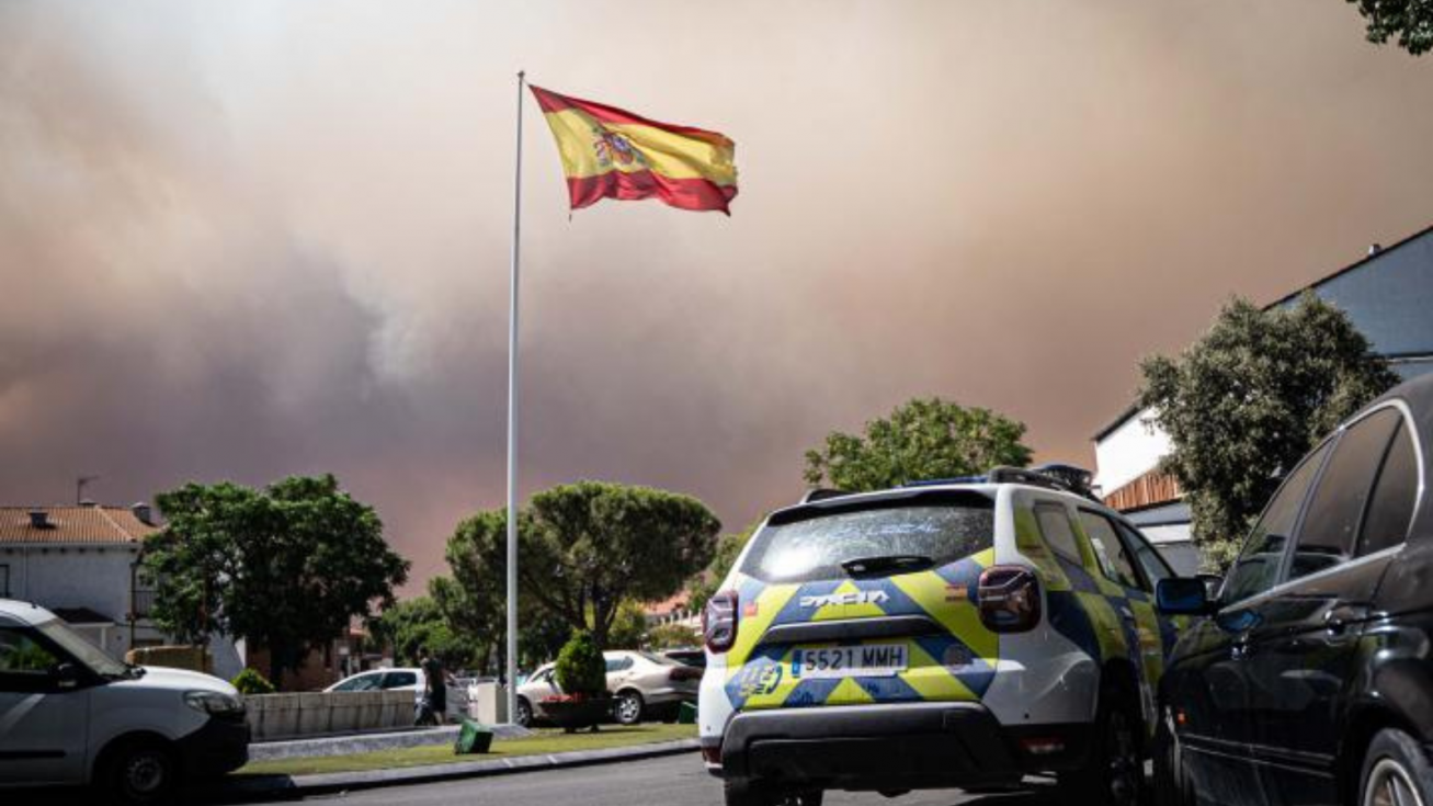 Incendio de Madrid.