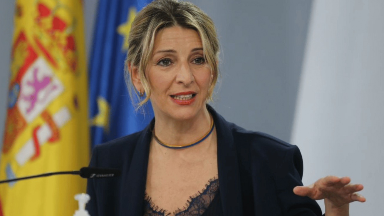 La vicepresidenta segunda y ministra de Trabajo y Econom&iacute;a Social, Yolanda D&iacute;az - I.Infantes. POOL &ndash; Europa Press