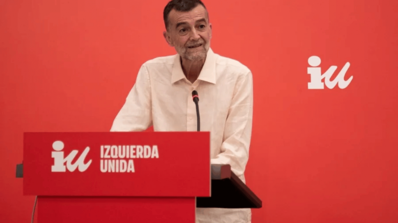 El m&aacute;ximo responsable federal de Izquierda Unida Antonio Ma&iacute;llo. EFE/IU