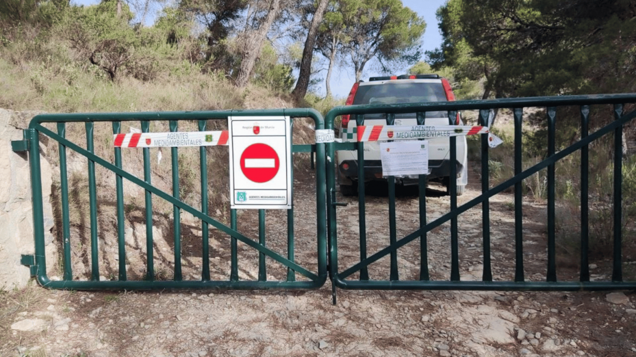 El calor extremo obliga a cerrar montes y limitar actividades forestales en la Región