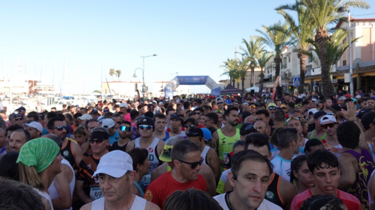 Víctor Requena y María Martínez se imponen en la XVI edición del Cross Cabo de Palos