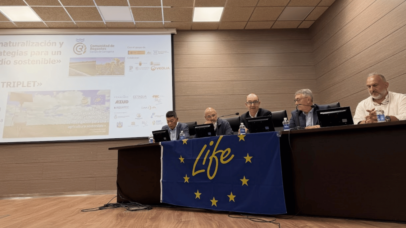 Renaturalización y digitalización: las claves del nuevo regadío sostenible del Campo de Cartagena