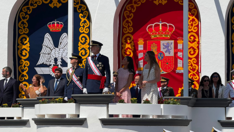 Leonor de Borbón cierra en San Javier sus tres años de inmersión en las Fuerzas Armadas