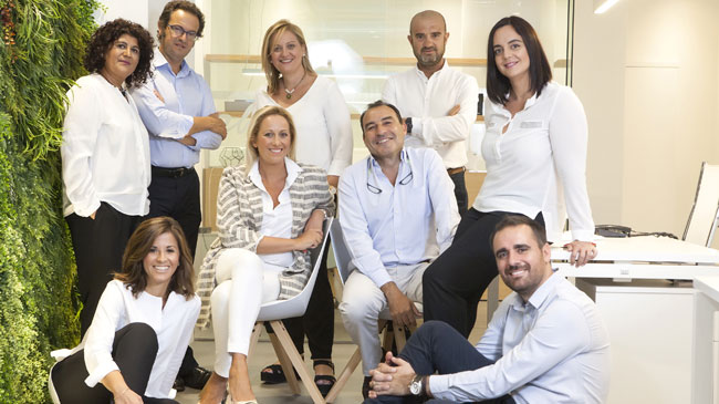 El equipo de Abad Grupo Inmobiliario