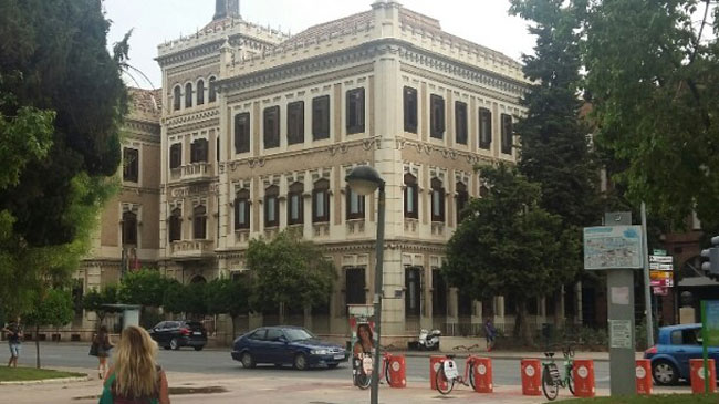 Edificio de la Convalecencia, sede del rectorado de la UMU
