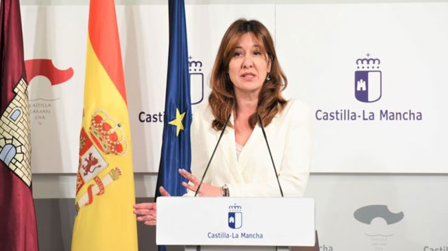 Blanca Fern&aacute;ndez es la portavoz del Gobierno de Castilla-La Mancha