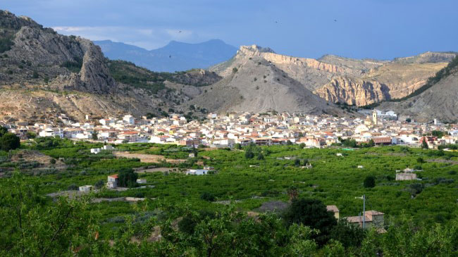 Vista del Valle de Ricote