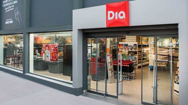 Supermercado de la cadena DIA