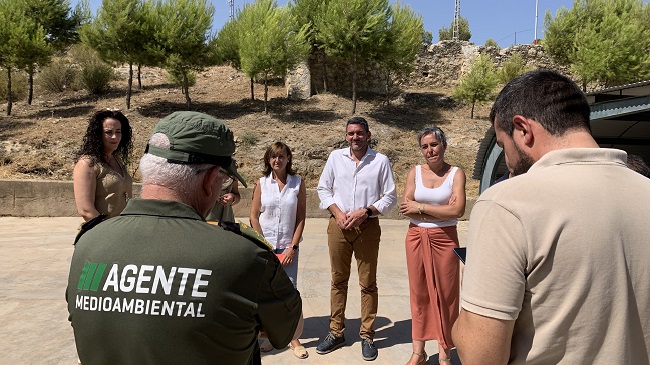 Antonio Luengo durante la presentaci&oacute;n del proyecto del nuevo Centro de Defensa Forestal de Calasparra