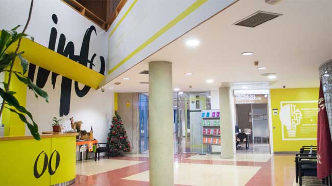 Interior del Instituto de Fomento en Murcia