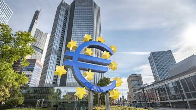 Sede del Banco Central Europeo en Fr&aacute;ncfort