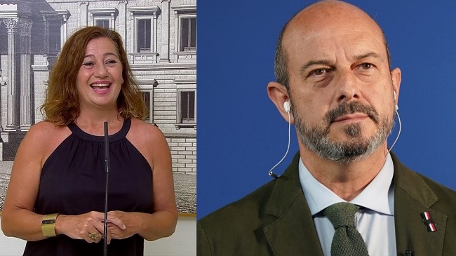 Francina Armengol y Pedro Roll&aacute;n