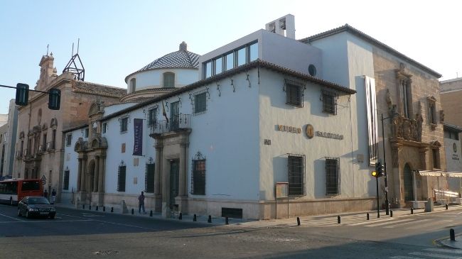 Fachada del museo Salzillo, en Murcia
