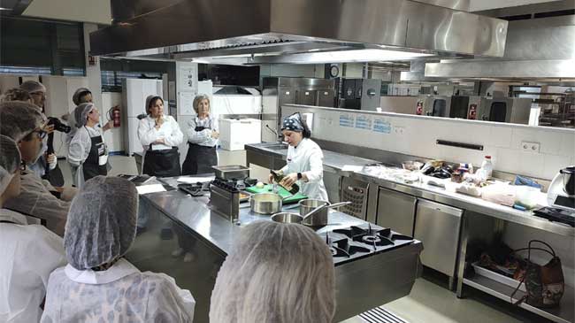 Cocina del Centro de Cualificaci&oacute;n Tur&iacute;stica